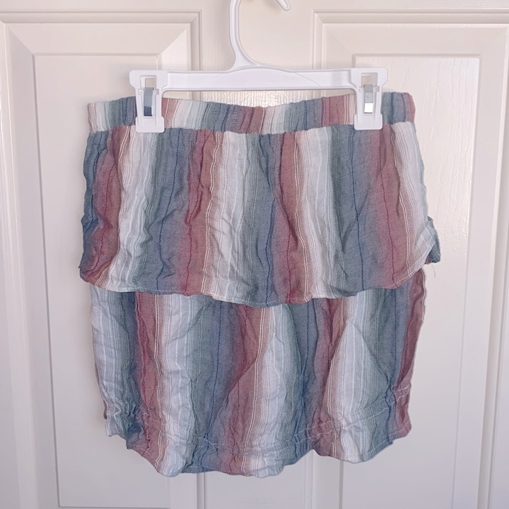 Striped American Eagle tube top size medium